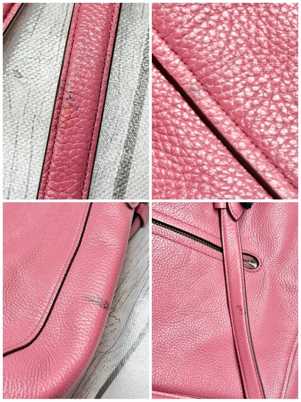 PRE LOVED COACH Chelsea Hobo Crossbody Shoulder Bag Pebble Leather - Picture 13 of 13